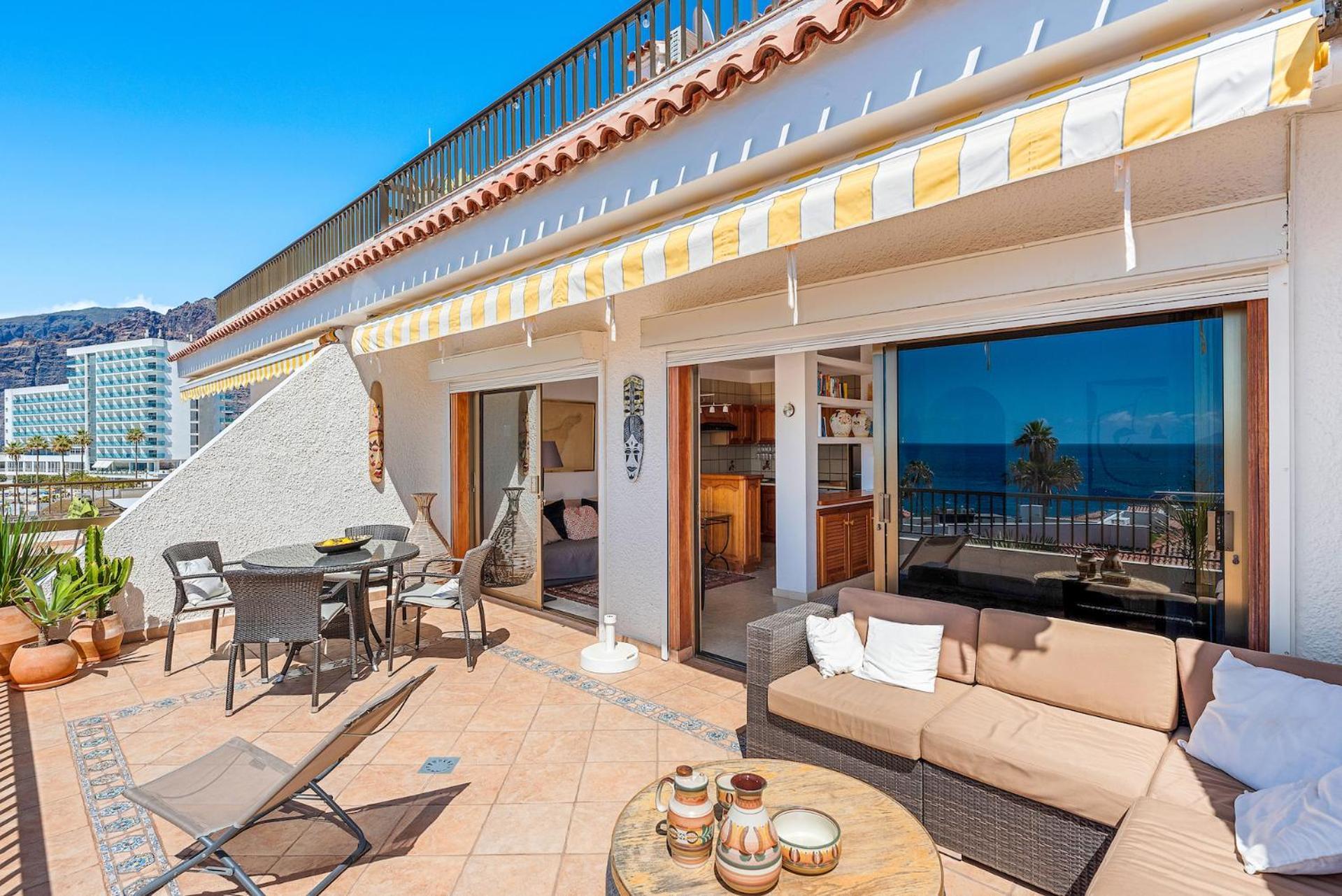 Home With Stunning View By Dream Homes Tenerife Puerto de Santiago  Buitenkant foto