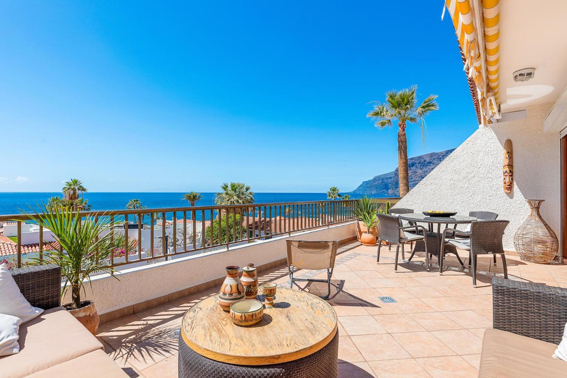 Home With Stunning View By Dream Homes Tenerife Puerto de Santiago  Buitenkant foto