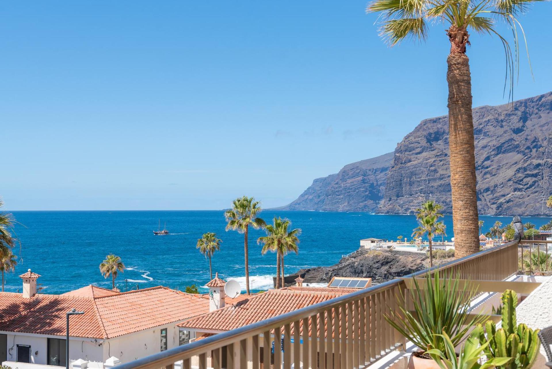 Home With Stunning View By Dream Homes Tenerife Puerto de Santiago  Buitenkant foto