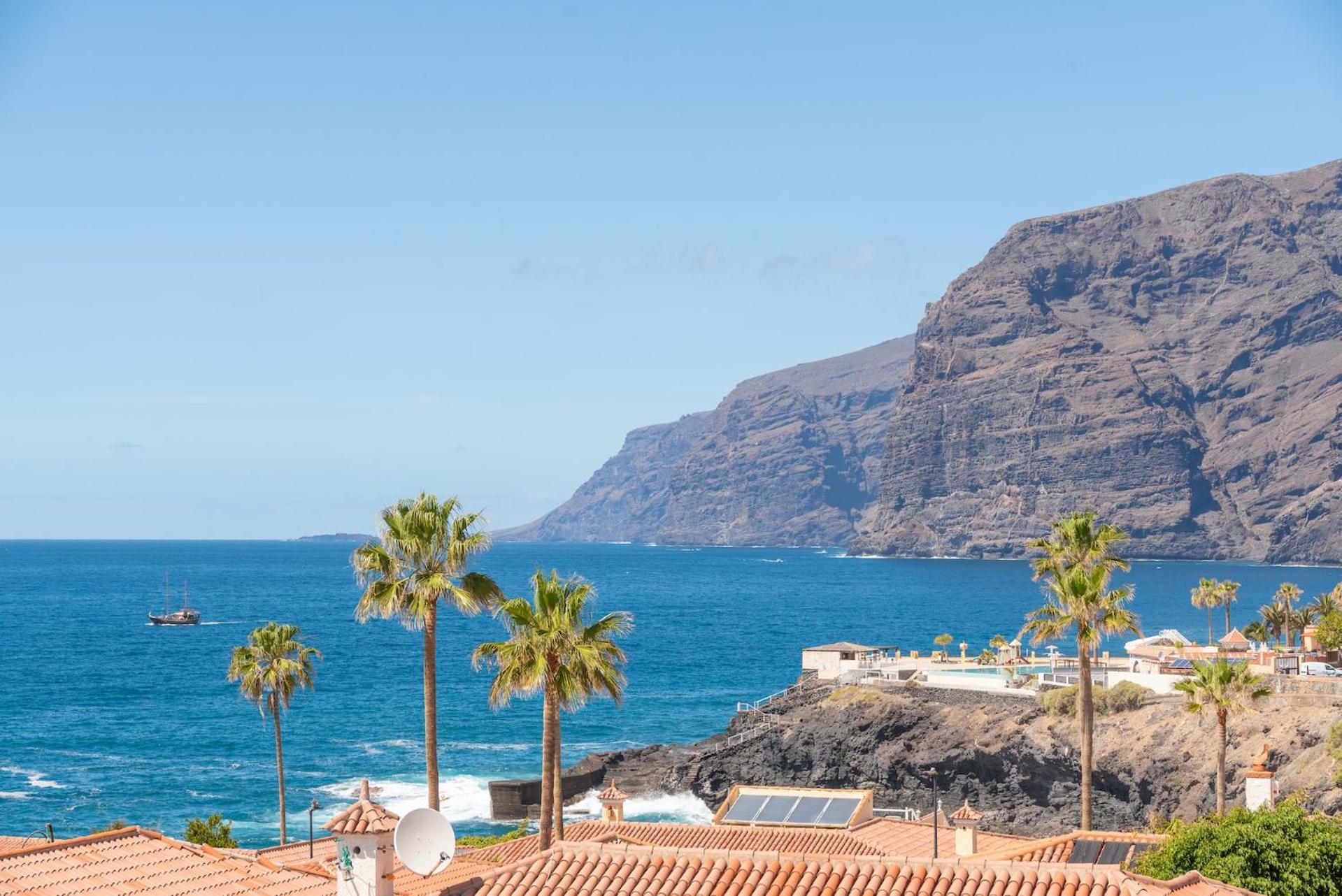 Home With Stunning View By Dream Homes Tenerife Puerto de Santiago  Buitenkant foto